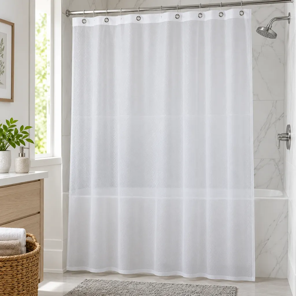Deluxe Heavy Weight Shower Curtain Liner 70" x 72" - 886