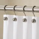 12 Piece Steel Ball Shower Hooks Brushed Nickel-CH86552