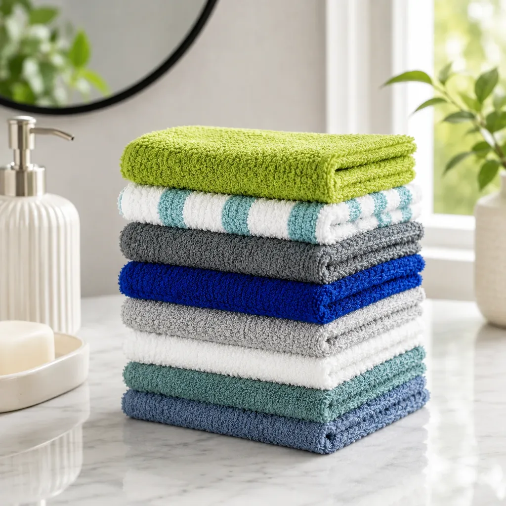 [TW-8PK-4538] 8 Pack Washcloths - 4538