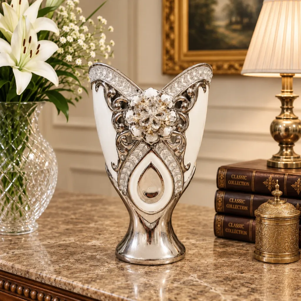 [HD-CVB-1008] Ceramic Vase - 13.5"
