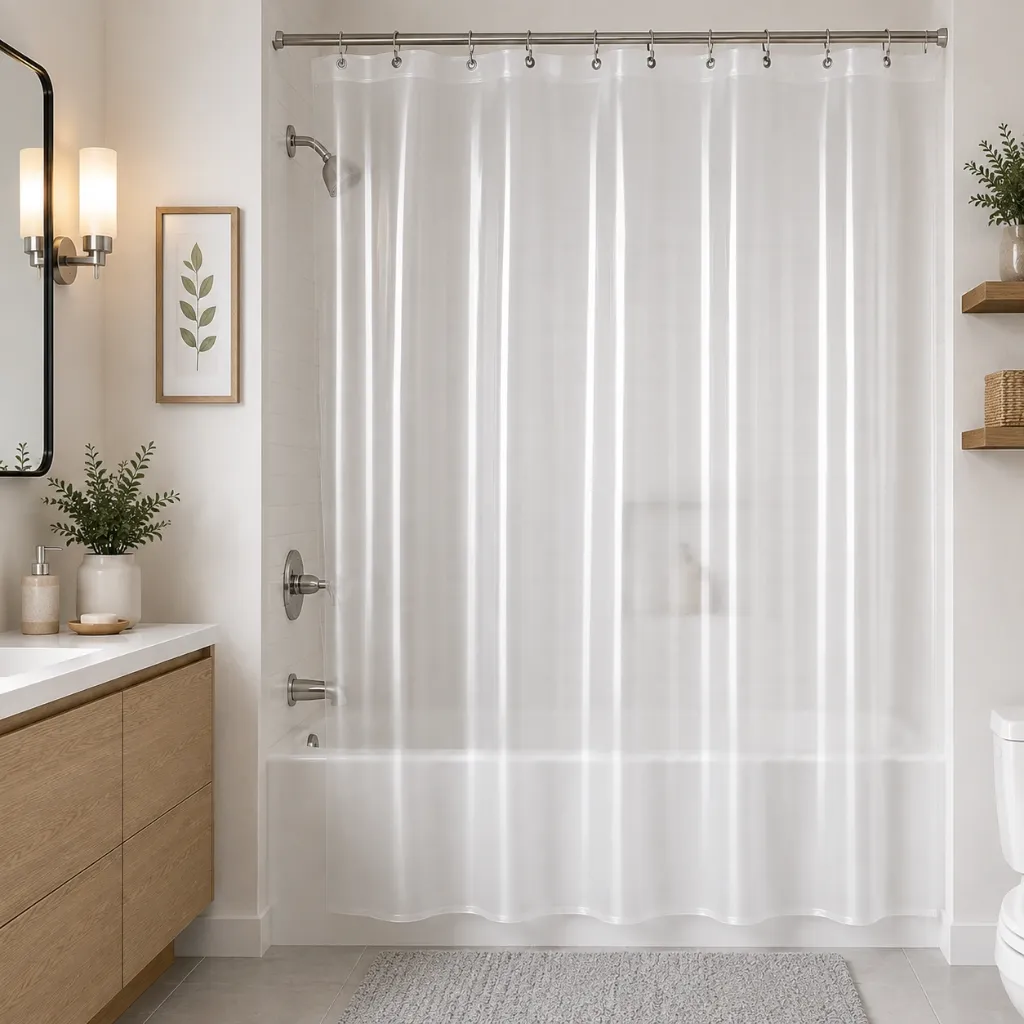 PVC Shower Curtain Liner-CH10238