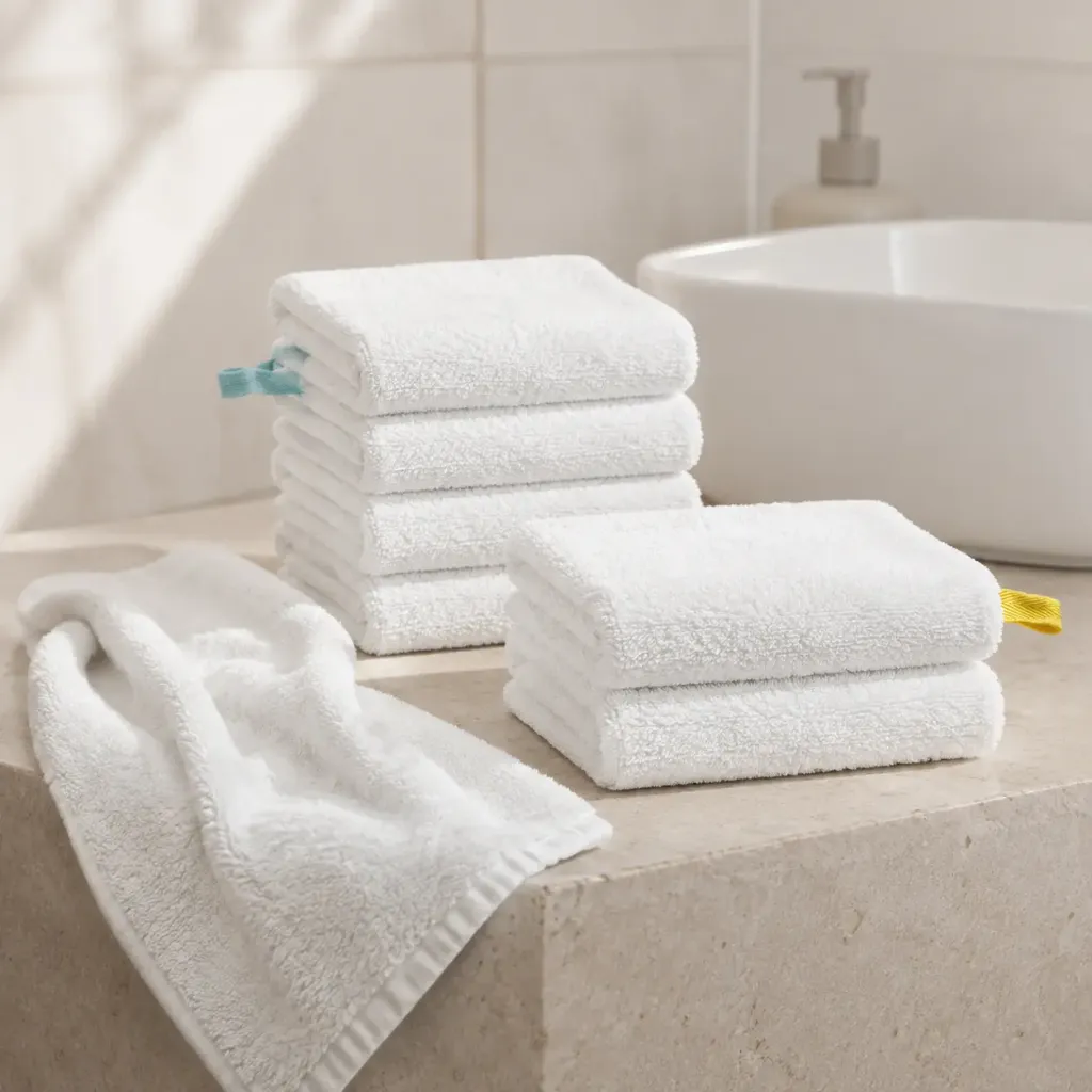 [TW-8PK-4571] 8 Pack Washcloths - 4571 (4571)