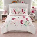 Kids Glow Dark Bed Comforter Set