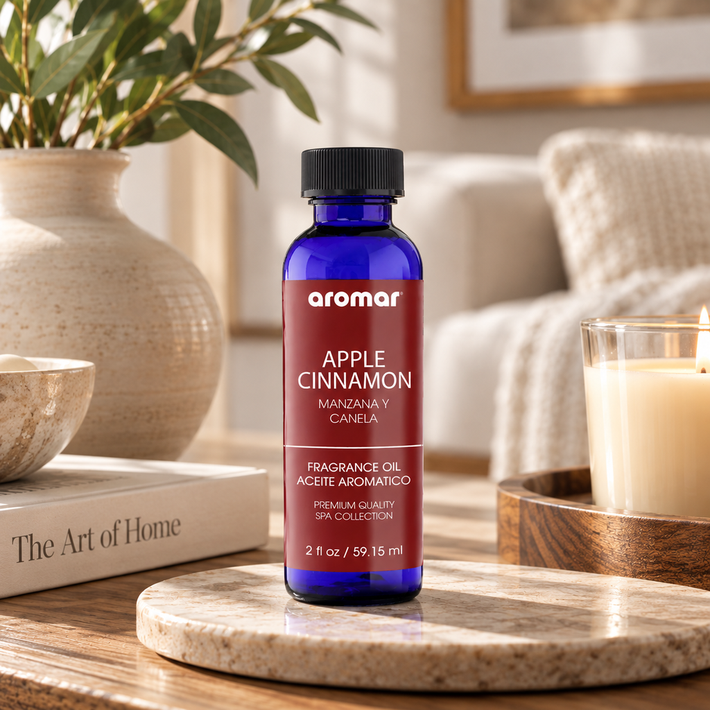 Aromar Premium Fragrance Oil - 2oz (Apple Cinnamon)