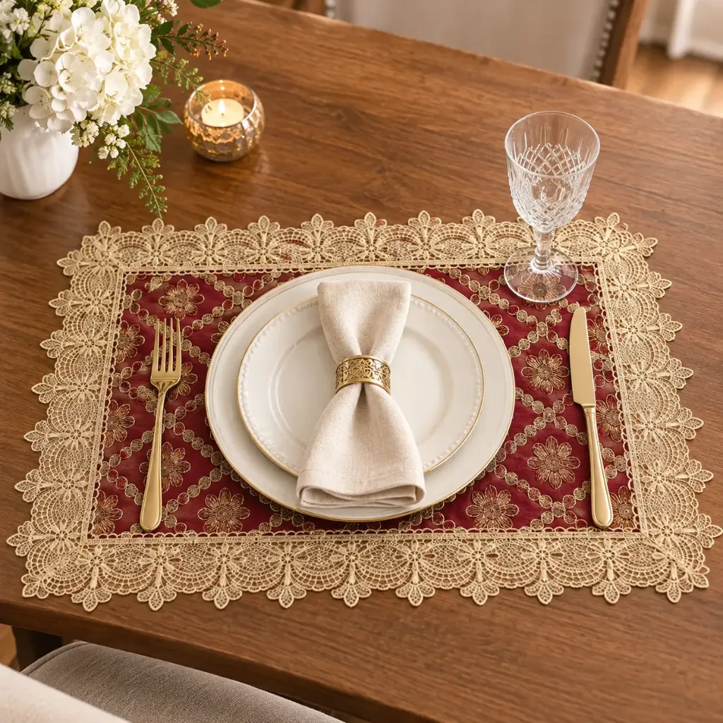 Embroidered Table Runners (Placemat)