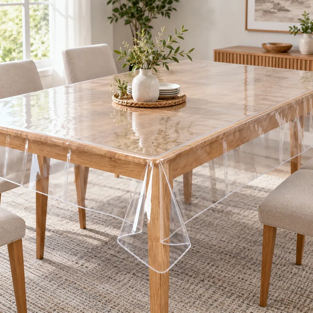 Heavy Clear Tablecloth Protector (60"x90")