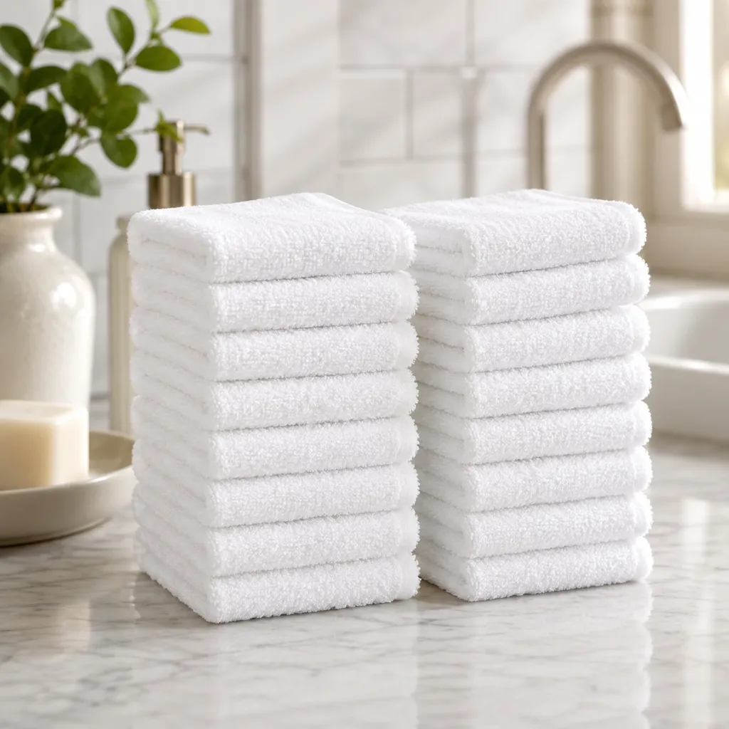 [TW-8PK-4568] 8 Pack Washcloths - 4568