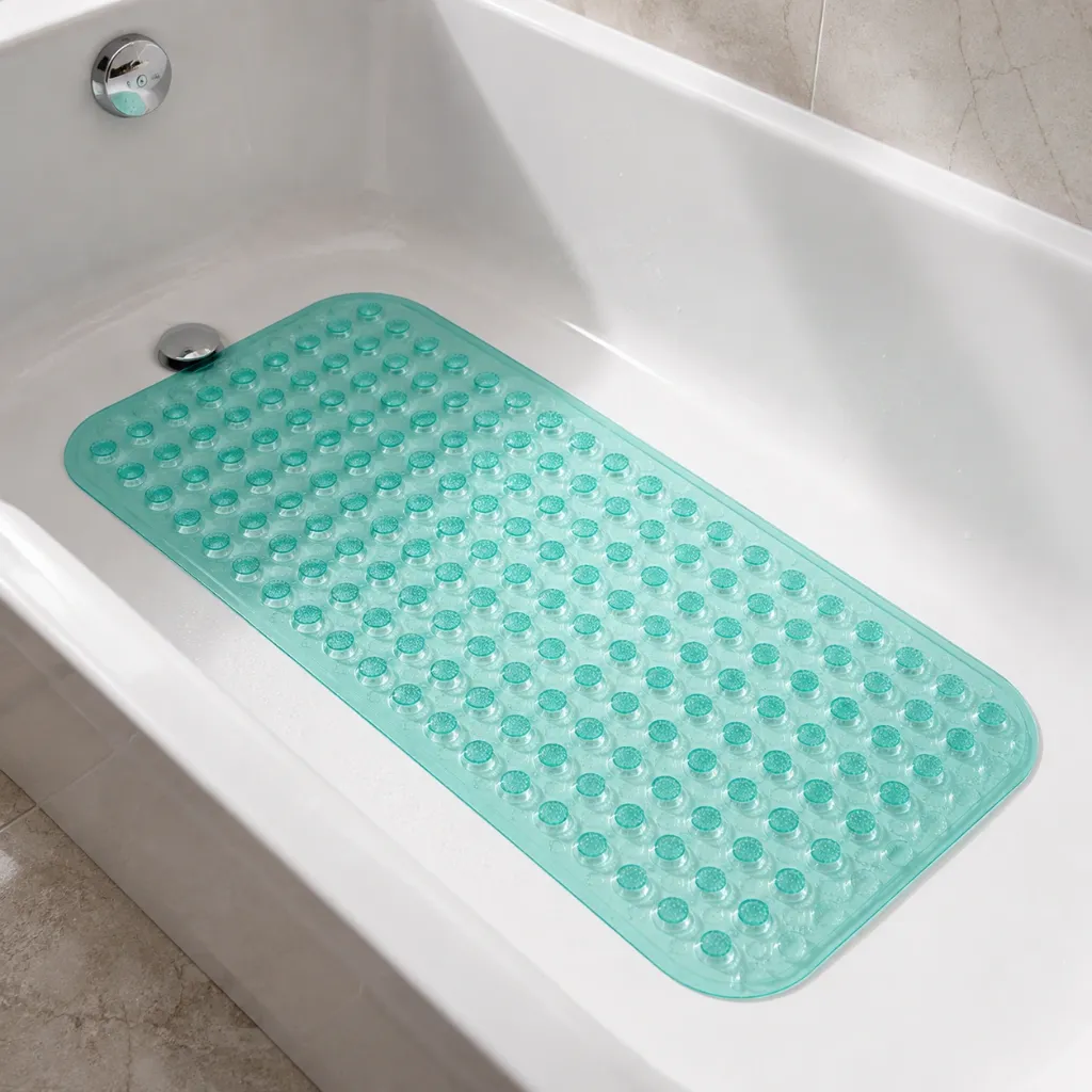 [BA-CH86384] 28"x14" PVC Massager Bath Mat  CH86384