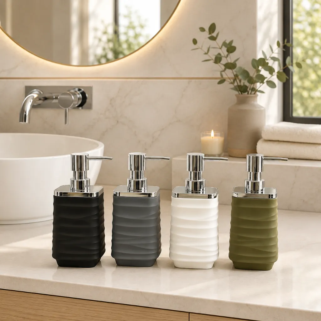 [BA-CH86496] Modern Wavy Soap Dispenser CH86496